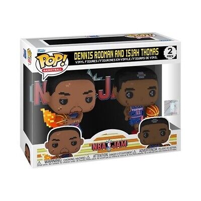 Funko POP! NBA Jam 8-Bit Basketball DENNIS RODMAN / ISIAH Funko POP! NBA Jam 8-Bit Basketball DENNIS RODMAN / ISIAH