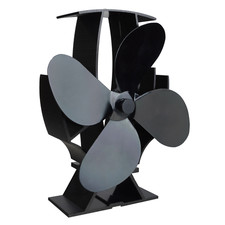 Forest Master - SuperFast Semi-Heated Stove Fan - Fan for Log Burning Stove