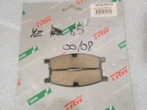 Plaquettes de frein Motos Yamaha YZ 80  Avant de 1986 à 2001