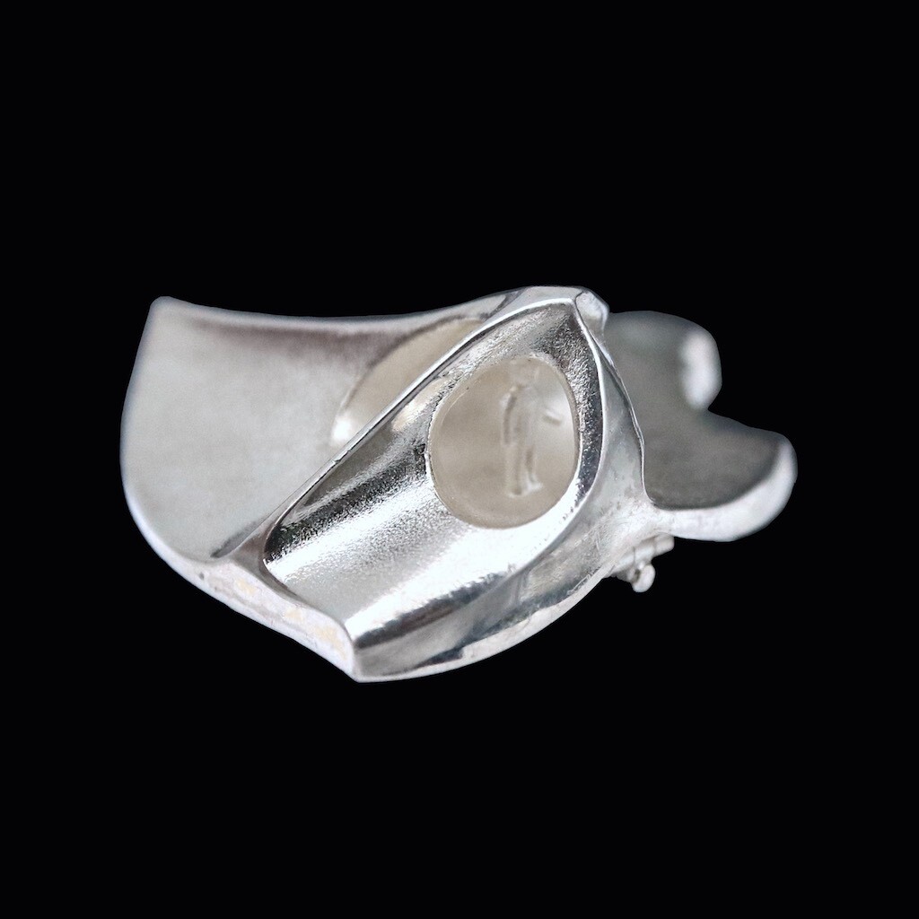 Lapponia. Sterling Silver 'LABYRINTH' Brooch - Björn Weckström. | eBay