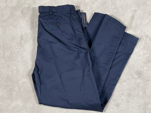 Polo Ralph Lauren Pants Men's 40x32 Blue Classic Fit Cotton Blend Stretch Chino