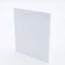 Plexiglass colorato bianco gesso coprente cm 150x100 spessore 3mm
