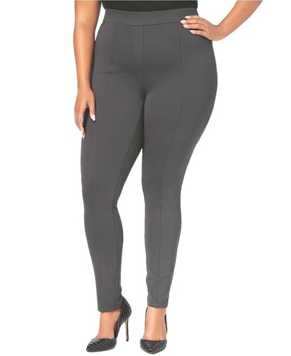 24W Seamed Ponte Leggings Carbon Grey 