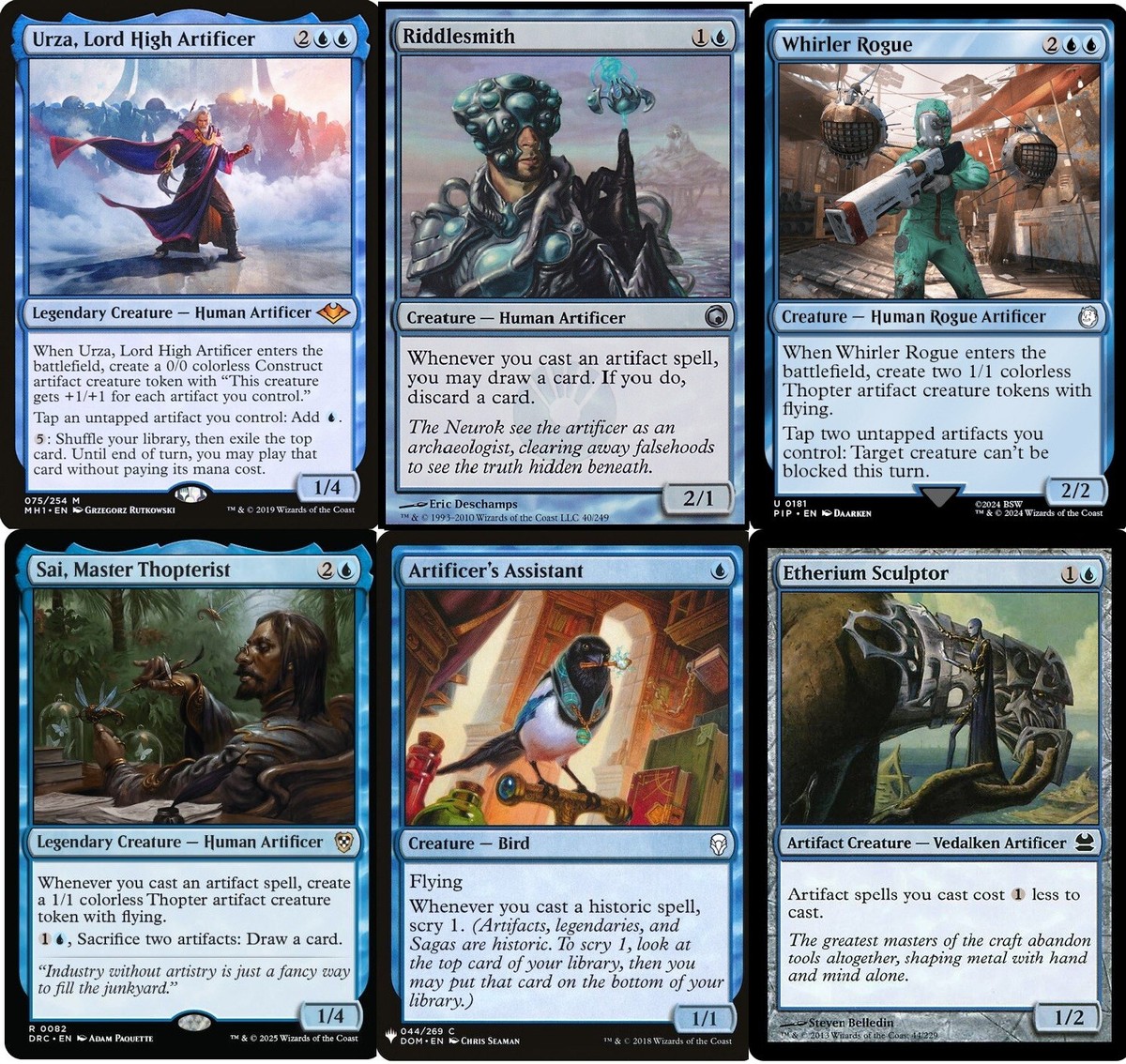 mtg urza lord high artificer commander deck Amazon.com: Elite Commander Urza Artifacts Deck - Mono Blue - Urza, Lord  High Artificer - EDH cEDH - 100 Card - Custom Magic The Gathering Deck