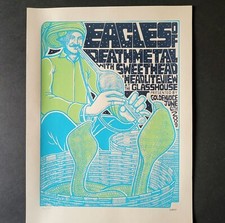 Eagles Of Death Metal & Sweethead Screenprint Gigposter The Glasshouse QOTSA