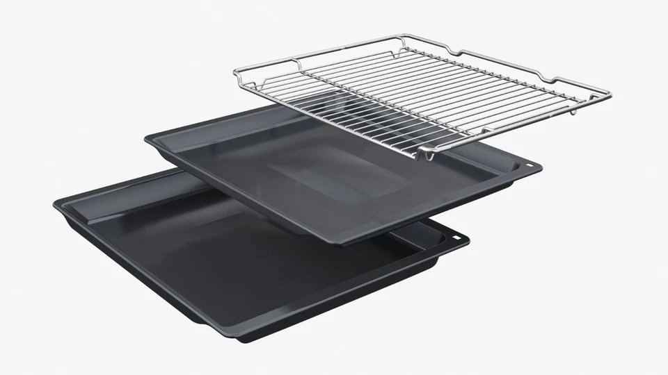 Bosch, Serie 8, HMG776NB1  Einbau-Backofen mit Mikrowellenfunktion schwarz - Bild 4 von 4