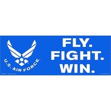 U.S. Air Force New Bumper Sticker Interior / Exterior Use FREE SHIPPING