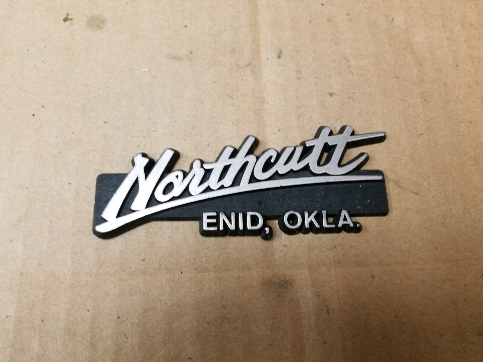Northcutt Chevrolet Buick Enid OK Car Dealership Emblem Badge Logo Advertising eBay