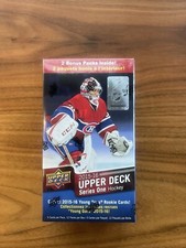 2015/16 UPPER DECK SERIES 1 HOCKEY 12-PACK BLASTER BOX MCDAVID YOUNG GUN ROOKIE?