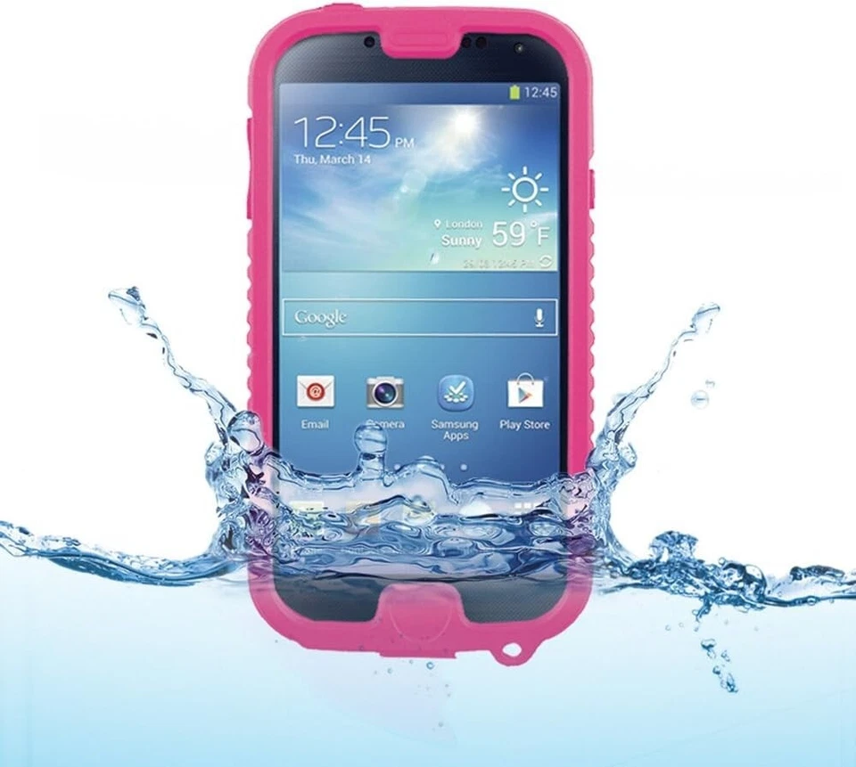 Funda Impermeable Naztech The Vault para Samsung Galaxy S4, Rosa Foto 2 de 4