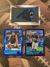 Yetur Gross-Matos Carolina Panthers 2 Card Rookie Lot