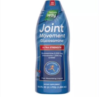 Nature's Way Joint Movement Glucosamine Extra Strength, 33.8 Ounces