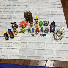 Vintage Vtg Lot of 20 Toys and Accessories Mickey Mouse, Fisher Price, M.A.S.K.