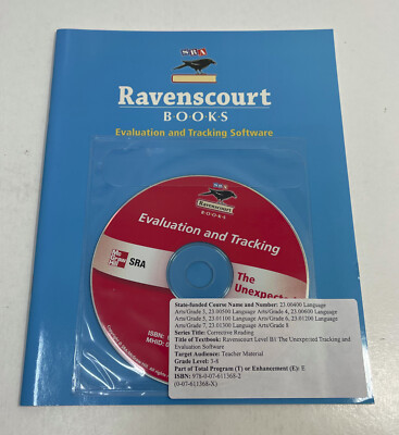SRA Ravenscourt Level B1 The Unexpected Tracking & Evaluation Software Grade 3-8