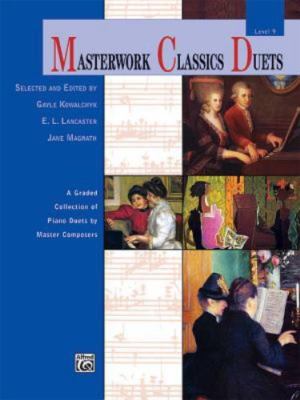 Masterwork Classics Duets ~ Level 9 ~ Alfred ~ Like New