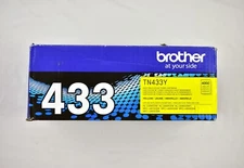 Brother Genuine TN433Y Yellow High Yield  Toner Cartridge NO RETAIL BOX