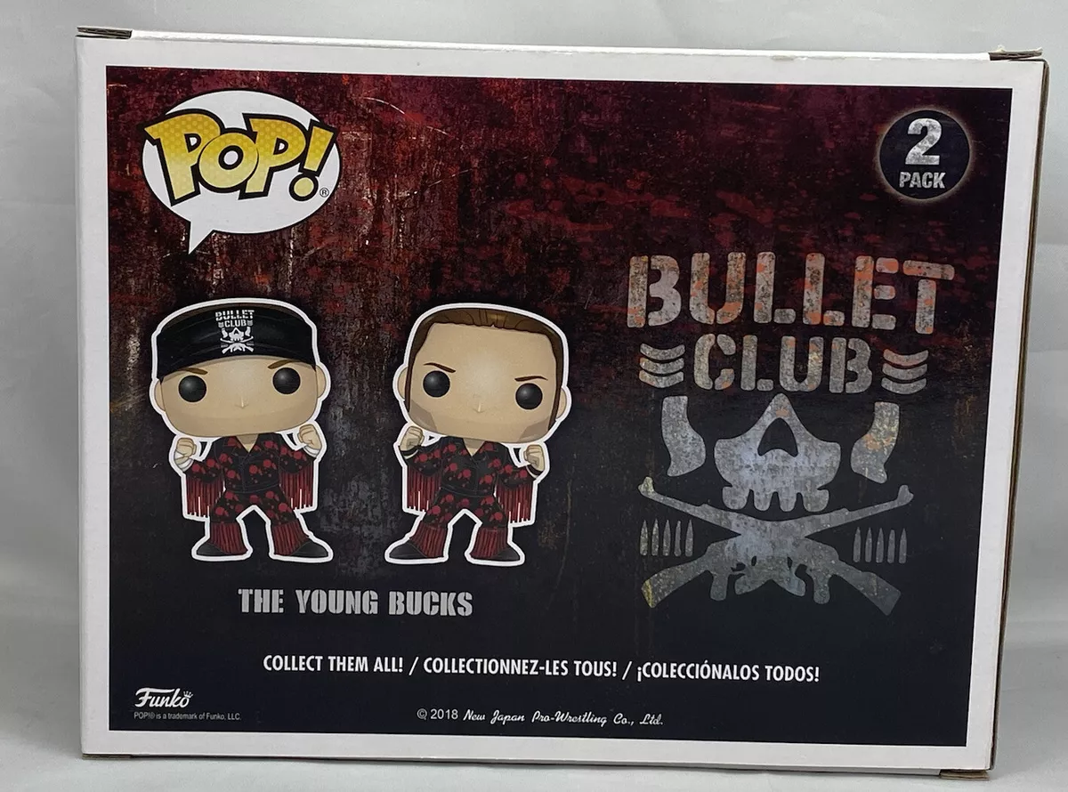 FUNKO POP NJPW BULLET CLUB YOUNG BUCKS 2 PK eBay