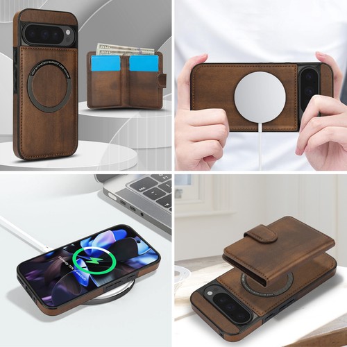 For Google 9 ProXL/9A/9/8 Pro/8 Wallet Case with Magnetic Detachable Card Holder - 第 10/18 張圖片