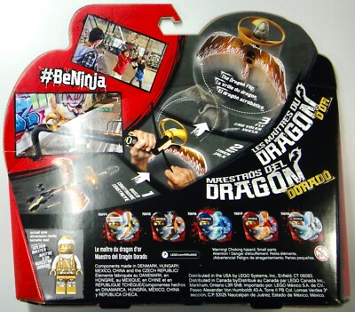 LEGO Ninjago: (70644) Golden Dragon Master & (70645) Cole - NEW