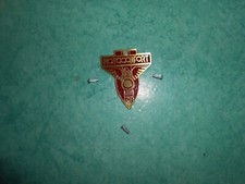 Ecusson potence rouge Mobylette Motoconfort