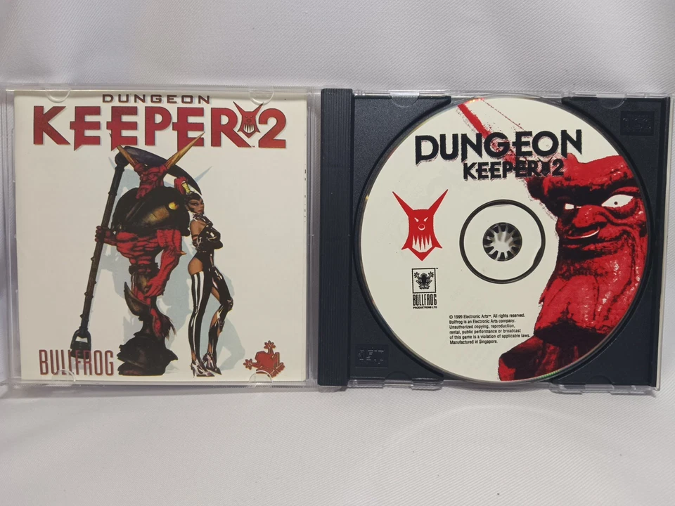 Vintage PC Game Windows 95 CD-ROM Dungeon Keeper 2 Bullfrog - Image 3 of 4
