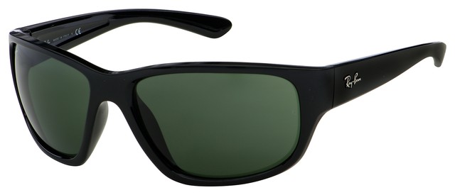 ray ban wrap around aviators