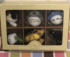 Studio Ghibli Complete Box 6 Figure Mascots Key Ball Chain Version 1 usa Seller