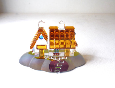 Rare Iris ARC Crystal English Cottage 53-97125
