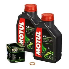 Yamaha XT 600, 84-86, 43F, Motul 10w40 Öl, HiFlo Ölfilter Ölwechsel-Set Motoröl