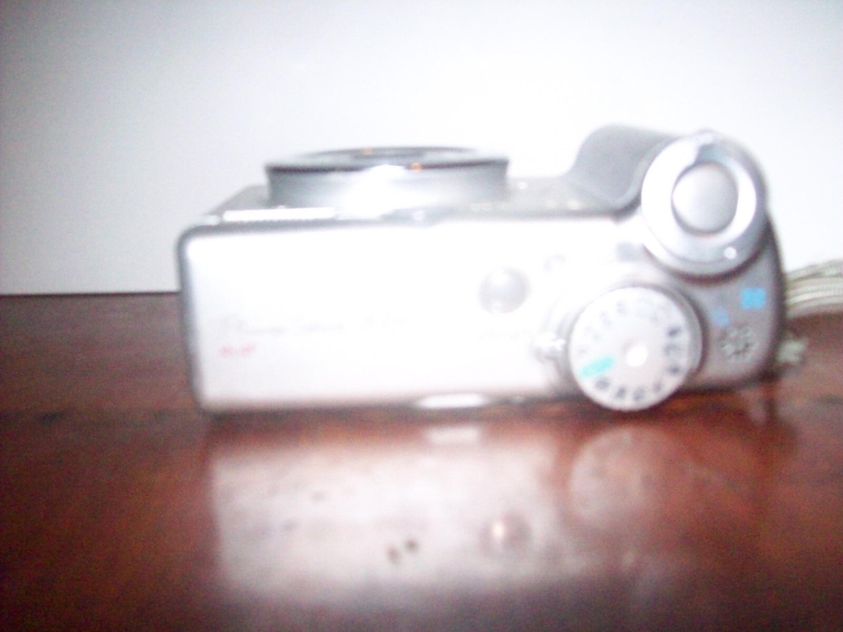 デジタルカメラ Canon PowerShot A80 PC1059 Canon PowerShot A80 4.0MP Digital Camera - Silver for sale online