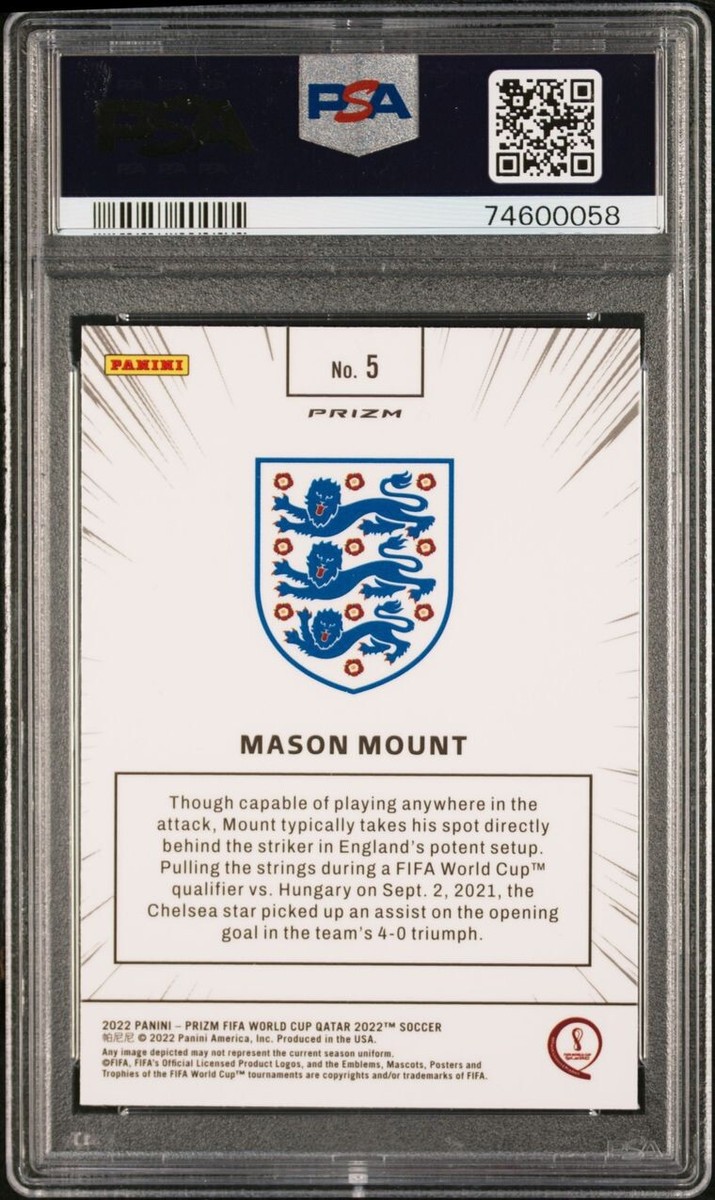 2022 Panini Prizm World Cup Qatar - Manga Mason Mount #5 for sale