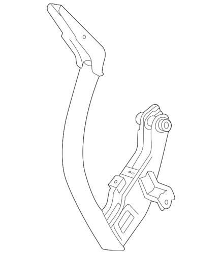 Bisagra del maletero trasero lado pasajero para Cadillac XTS 2013-2019 (N/P 23452986)