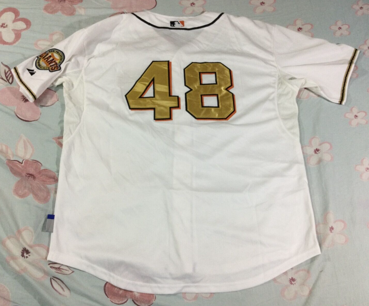 San Francisco Giants #48 Majestic Jersey SizeXL | eBay