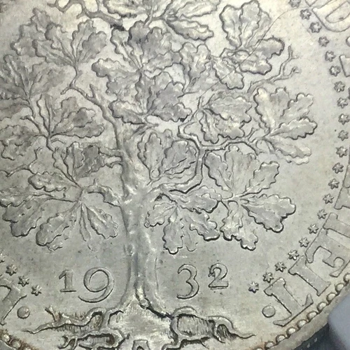 Germany 1932/1 A Overdate 5 Mark NGC MS64 Choice BU RARITY Two Currently Known 