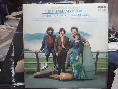 Brahms:  The Complete String Quartets The Cleveland Quartet -  1973 RCA RED SEAL