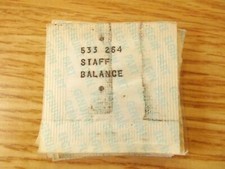 ELGIN STAFF BALANCE WATCH Part 533 264 NOS - NEW OLD STOCK