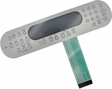 Switch Membrane No Metal Plate Compatible with Whirlpool Range 9756559ES