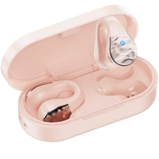 Open Ear Earbuds, Wireless Bluetooth Earphone, Clip on Headphones, Over The E...