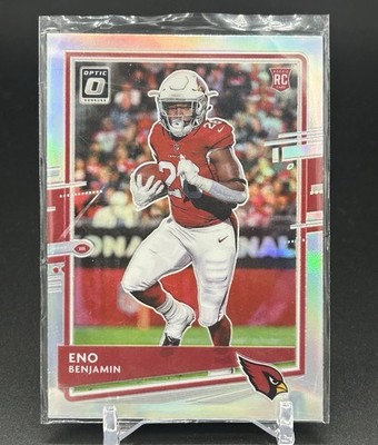 2020 Panini Donruss Optic Eno Benjamin Silver Prizm Holo RC #101 Cardinals
