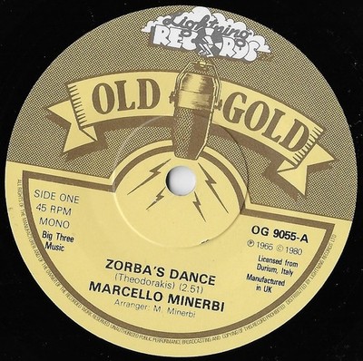 Zorba's Dance / Marcello Minerbi / Il Silenzio / Nini Rosso EX