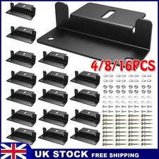 4-16Set Solar Panel Z Bracket Mounting with Stainless Fixings Caravan Motorhome