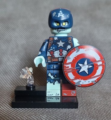 LEGO minifigure Marvel's Studio MCU Captain America Zombie series 71031