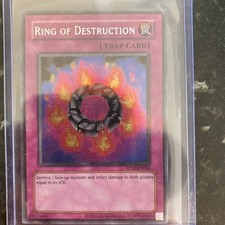 Ring der Zerstörung RP02-DE066 Secret Rare Mint/Near Mint Yugioh