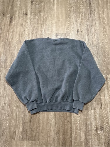 Vintage Russell Athletic Texas Longhorns Crew Neck Sweatshirt Sz L College Gray - Picture 2 of 10