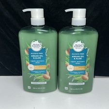 LOT OF 2--Herbal Essences - ARGAN OIL  ALOE Real Botanicals-CONDITIONER-29.2 oz