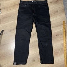 The Row Men’s Black Jeans 32 Made In USA. Lightly Worn. High Quality Denim.
