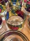 10 Vintage Libbey Hostess Glassware Stained Bar Glass Fruit Rocks 9oz Tumblers — photo 9