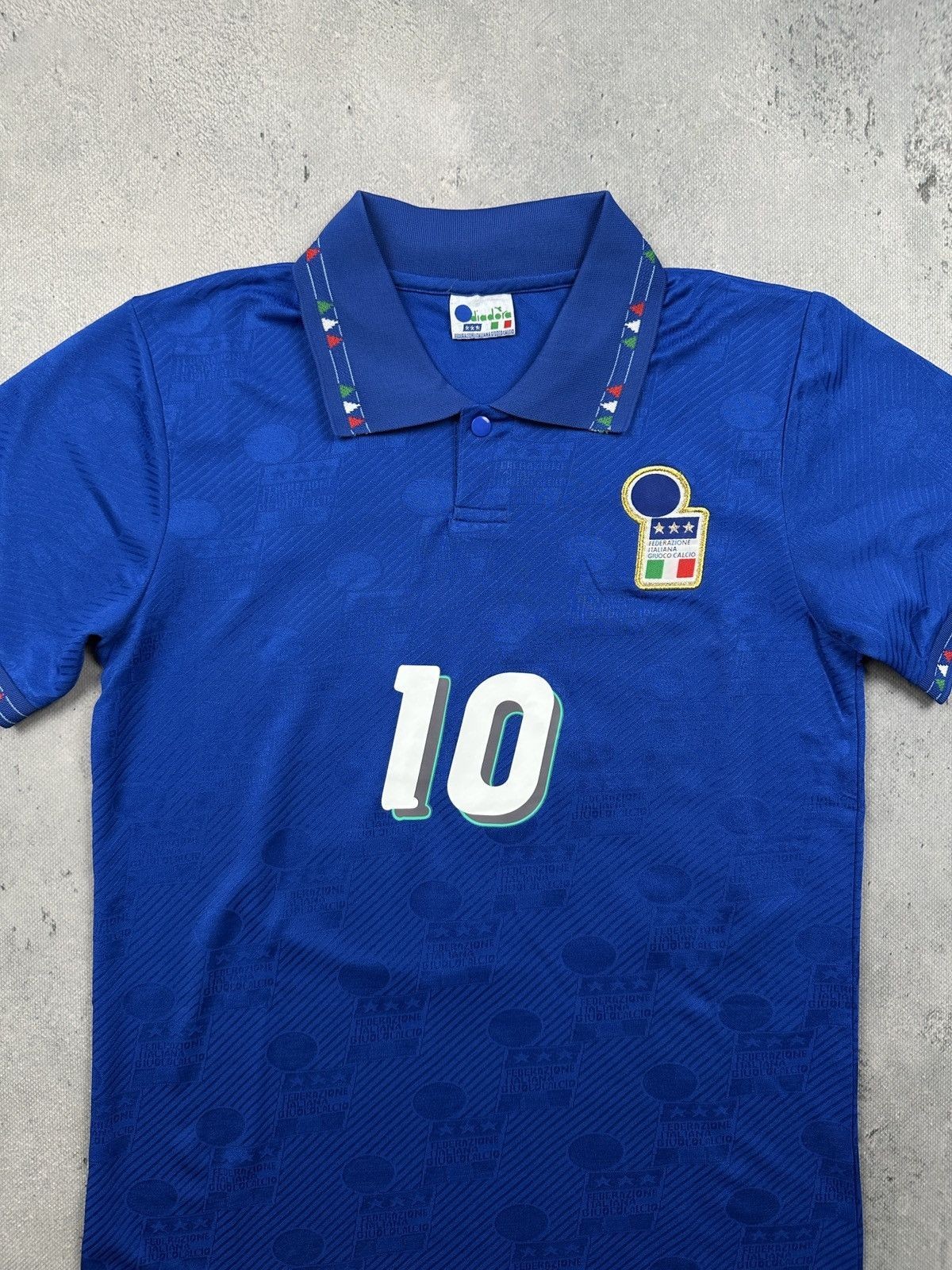 Italy 1994 World Cup Jersey — Roberto Baggio Era