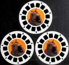 Walt Disney Dinosaur 3d View-Master 3 Reel Set