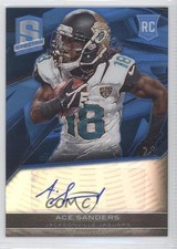 2013 Panini Spectra Rookie Auto Blue 43/99 Ace Sanders #102 Auto 9g9